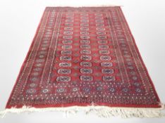 A Turkoman rug, Afghanistan, 240cm x 136cm.