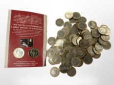 A large quantity of £2 commemorative coins including some scarce issues (87)