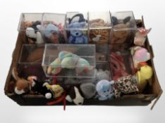 A collection of TY Teddies.