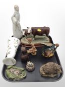 A Wedgwood Wild Strawberry trumpet vase,