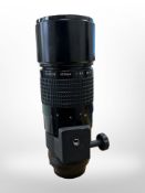 A Nikon camera lens Nikkor 300mm 1:4.