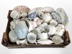 A group of ceramics including a Beswick jug, Wedgwood Jasperware trinket box,