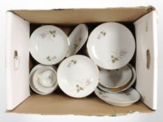 A large quantity of Bavarian porcelain dinner wares.
