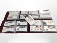 Four albums of Royal Mail first day covers.
