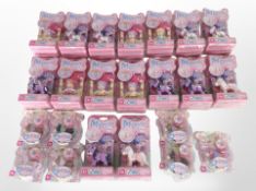 Approximately 23 Zapf figurines, boxed.