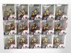 15 Zoteki X-Men Wolverine figurines, boxed.