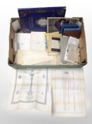 A collection of ephemera in part relating to Newcastle upon Tyne, Coronation book 1937,