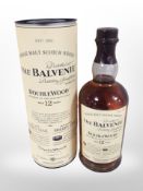 A bottle of The Balvenie Single Malt Scotch Whiskey DoubleWood, aged 12 years, 70cl, 40% vol.
