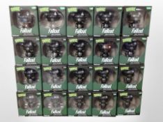 20 Funko Fallout figurines, boxed.