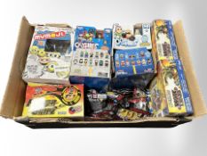A group of Hasbro Topps and other toys/figurines including Transformers, etc., boxed.