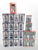 23 Eaglemoss Marvel figurines, boxed.