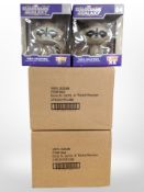 Six Vinyl Sugar Guardians of the Galaxy figurines, boxed.