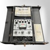 A Seco model 88 tube tester, in carry case.