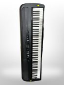 A Korg SP-280 keyboard (no lead).
