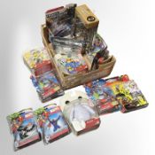 13 Bandai, Hasbro, and other figurines, including Transformers, Game of Thrones, Power Rangers, etc.