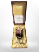 A Wedgwood amethyst glass Everest goblet to commemorate the 25th anniversary of the conquest of