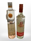 One bottle 70cl mango vodka and one bottle 70cl J J vodka (2)