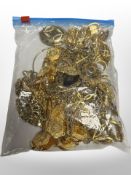 A quantity of gold-plated jewellery.