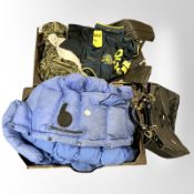 A baby's four piece clothing set, Little nutmeg baby bibs, Jeff Banks children's clothing,