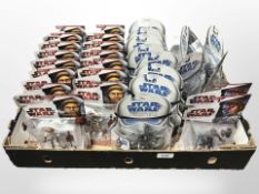 30 Hasbro Star Wars figurines to include The Clone Wars and The Legacy Collection, boxed.