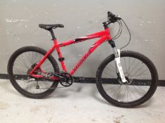 A Specialized Rockhopper bike, frame 20