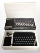 A Sinclair ZX Spectrum personal computer, boxed.