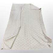 A Laura Ashley floral quilt, approximately 260cm x 260cm.