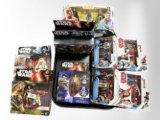 11 Hasbro Disney Star Wars figurine sets, boxed.