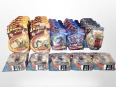30 Hasbro and Bandai figurines to include Indiana Jones, The Amazing Spider-Man, and Thundercats,