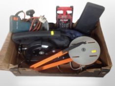 A quantity of power tools including Black & Decker, Craft, etc.
