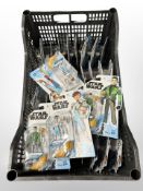 Approximately 39 Hasbro Star Wars Resistance figurines, boxed.