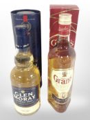 A bottle of Glenmoray Speyside Single Malt Scotch Whisky Classic, 70cl, 40% vol.