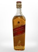 One bottle : 1 litre Johnnie Walker Red Label