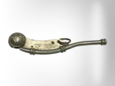 A Bosson's whistle with War Department arrow stamp.