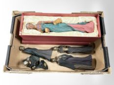 A group of Soul Journeys figures, and a further African figure in box.