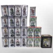 23 Eaglemoss Marvel figurines, boxed.