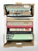 A group of Folio Society volumes including Beowulf, Elizabeth Gaskell, Henry James, etc.