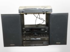 A Lenco USB turntable,