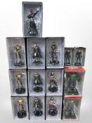 14 Eaglemoss Limited Marvel figurines, boxed.