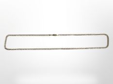 A 9ct yellow gold necklace, length 54cm. CONDITION REPORT: 5.4g.