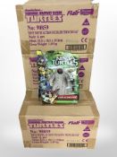 24 Nickelodeon Teenage Mutant Ninja Turtles figurines, boxed.