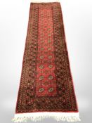 A Turkoman runner, Afghanistan, 292cm x 81cm.