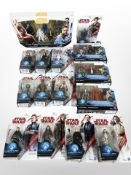 15 Hasbro Disney Star Wars figurines, boxed.