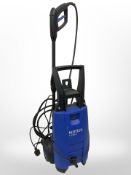 A Nilfisk pressure washer (continental plug).