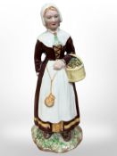 A Falcon ware Staffordshire Pottery figure, 'Mary', height 21.5cm.