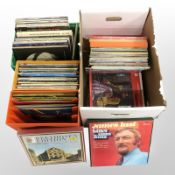 A quantity of vinyl LP records and box sets, continental pieces and other mixed titles, classical,