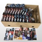 Approximately 31 Hasbro Disney Star Wars figurines including The Force Awakens, Rogue One, etc.