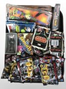 A group of trading cards to include Star Wars, Gormiti, Dexter's laboratory,