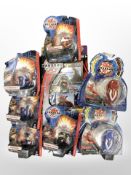 Eight Spin Master Bakugan toys, boxed.