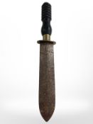 A Siebe Gorman diver's knife,